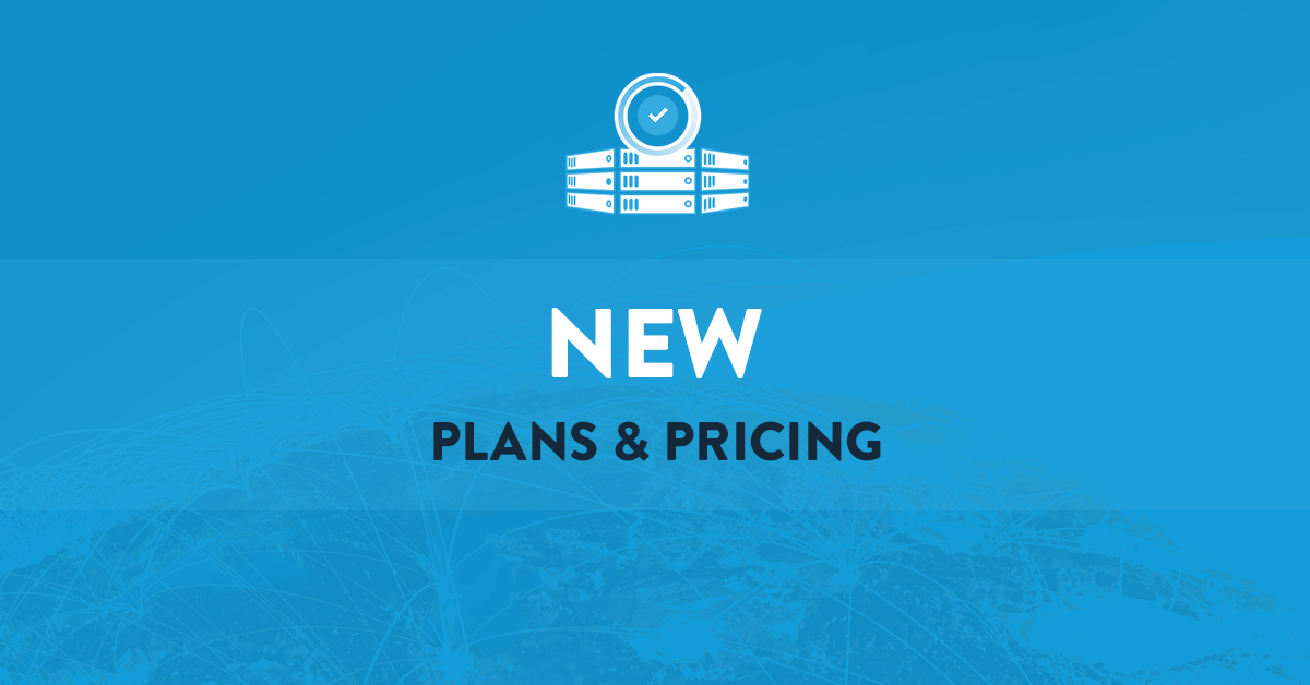 New VPS pricing plans